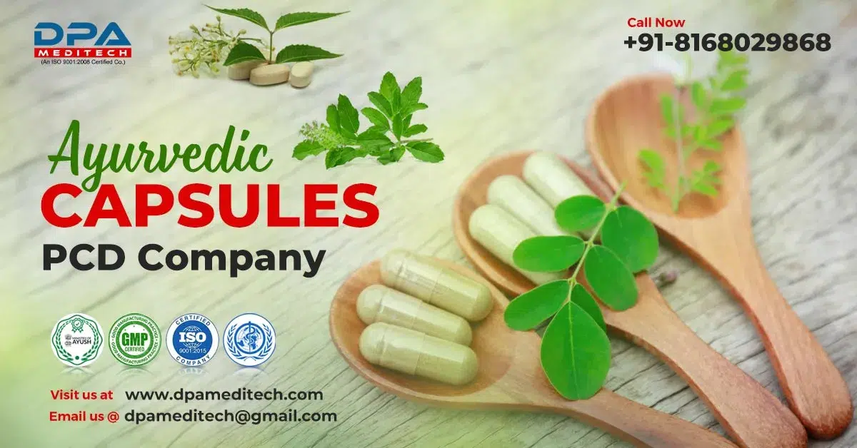 Loads of Herbal Medications Obtainable from Ayurvedic Capsules PCD Company | DPA Meditech