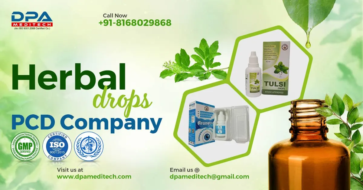 Health Curative Products Accessible from Herbal Drops PCD Company in India | DPA Meditech